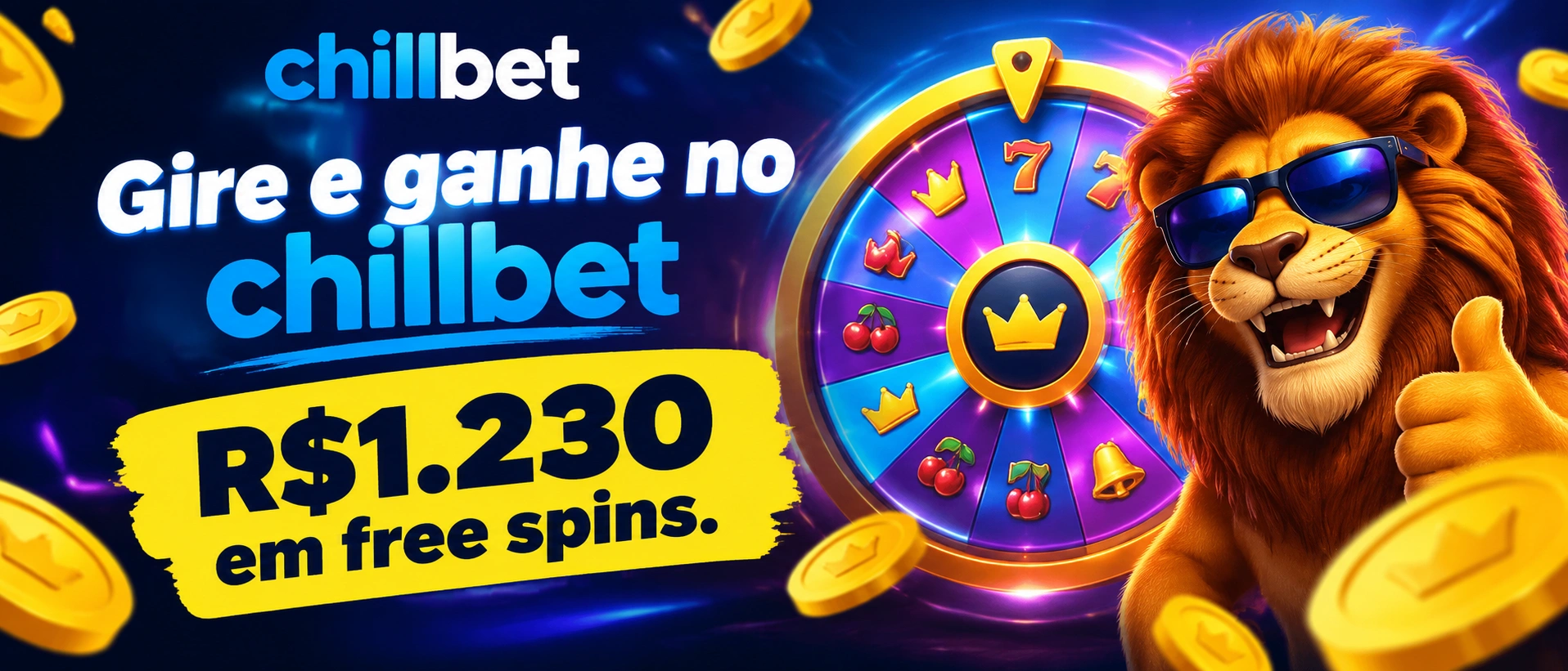 Segunda imagem da Chillbet com foco em jogos e navegação visual